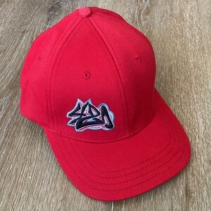 420 Apparel One All Size Fits Most Red Cap Hat ( New Without Tag )